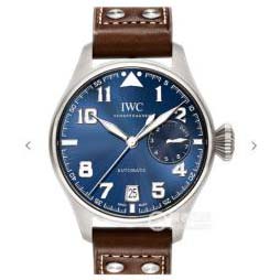 香港高仿手錶店 1比1萬國大型飛行員腕錶系列手錶 IW500908  IWC PILOTS WATCHES 46MM大飛 七日鏈動顯自動機械 ZF出品-万国 IWC