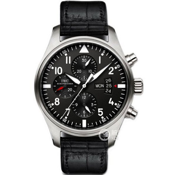 高仿 一比一 iwc 萬國飛計 飛行員PILOTS WATCHES系列IW377701 7750自動計時機械機心 最好品質!V6/ZF精品。亂真 最頂級-万国 IWC