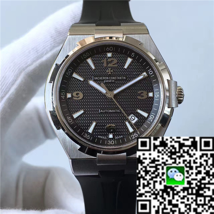 JF厂 超a 江詩丹頓機械手表，vacheron constnitn 縱橫四海 OVERSEAS系列 P47040,拉絲表殼，瑞士機械機心，蝴蝶扣 橡胶表带-江诗丹顿Vacheron Constantin